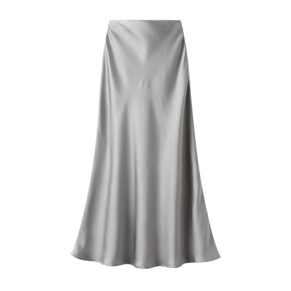 🔥Hot Sale Deals-Women's Lustrous High-Waist Satin Skirt
