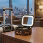 Travel Makeup Case with LED Lighted Mirror