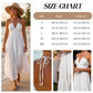 💃New Arrival Special ✨30K+ SOLD🌸Halter Neck Backless Tiered Maxi Dress
