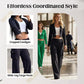 Modern Streetwear Two-Piece Set with Cargo Pockets