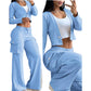 Modern Streetwear Two-Piece Set with Cargo Pockets