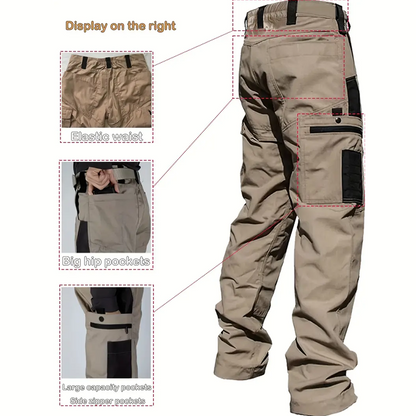 🔥 Pro-Favorite Men's Tactical Cargo Pants with Multiple Pockets – Polyester – Breathable 🎯