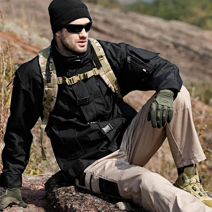 🔥 Pro-Favorite Men's Tactical Cargo Pants with Multiple Pockets – Polyester – Breathable 🎯