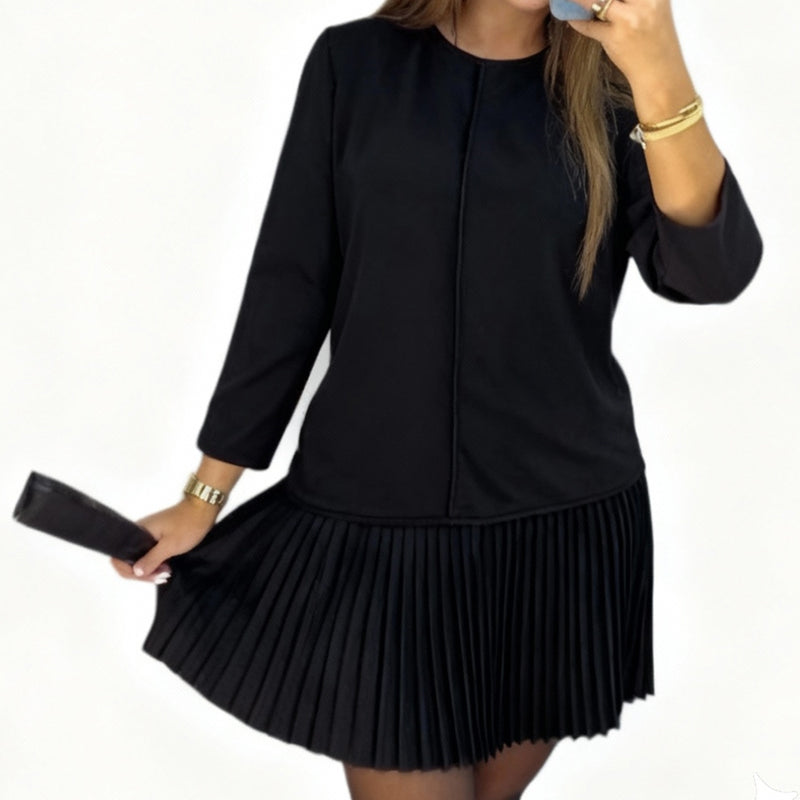 Women's Elegant Pleated Dress