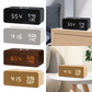 LED Digital Alarm Clock with Wireless Charging Station