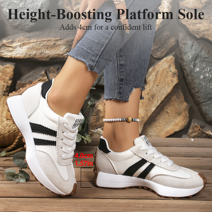 👟50% OFF NOW! 🏃‍♀️ Women's Casual Non-Slip Chunky Sneakers – Cushioned Insole, Breathable Mesh & Trendy Look ✨