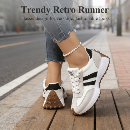 👟50% OFF NOW! 🏃‍♀️ Women's Casual Non-Slip Chunky Sneakers – Cushioned Insole, Breathable Mesh & Trendy Look ✨