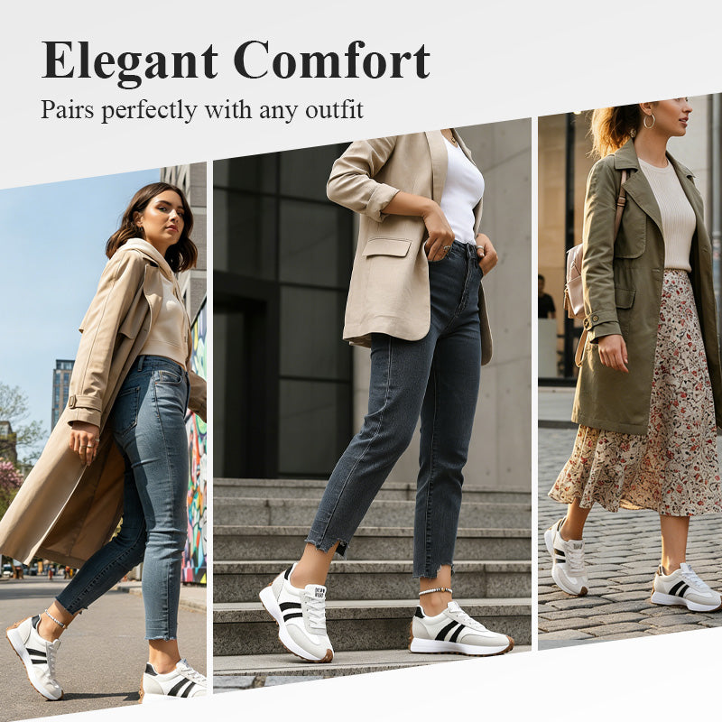 👟50% OFF NOW! 🏃‍♀️ Women's Casual Non-Slip Chunky Sneakers – Cushioned Insole, Breathable Mesh & Trendy Look ✨