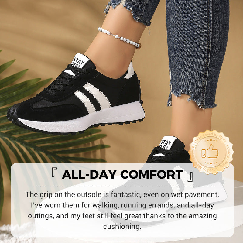 👟50% OFF NOW! 🏃‍♀️ Women's Casual Non-Slip Chunky Sneakers – Cushioned Insole, Breathable Mesh & Trendy Look ✨