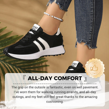👟50% OFF NOW! 🏃‍♀️ Women's Casual Non-Slip Chunky Sneakers – Cushioned Insole, Breathable Mesh & Trendy Look ✨