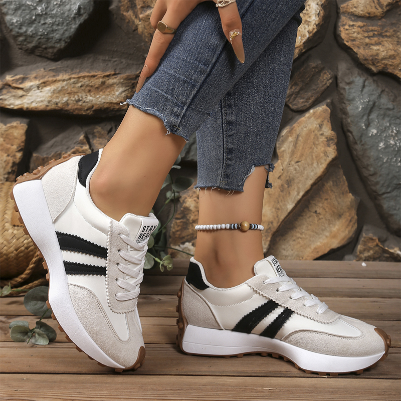 👟50% OFF NOW! 🏃‍♀️ Women's Casual Non-Slip Chunky Sneakers – Cushioned Insole, Breathable Mesh & Trendy Look ✨