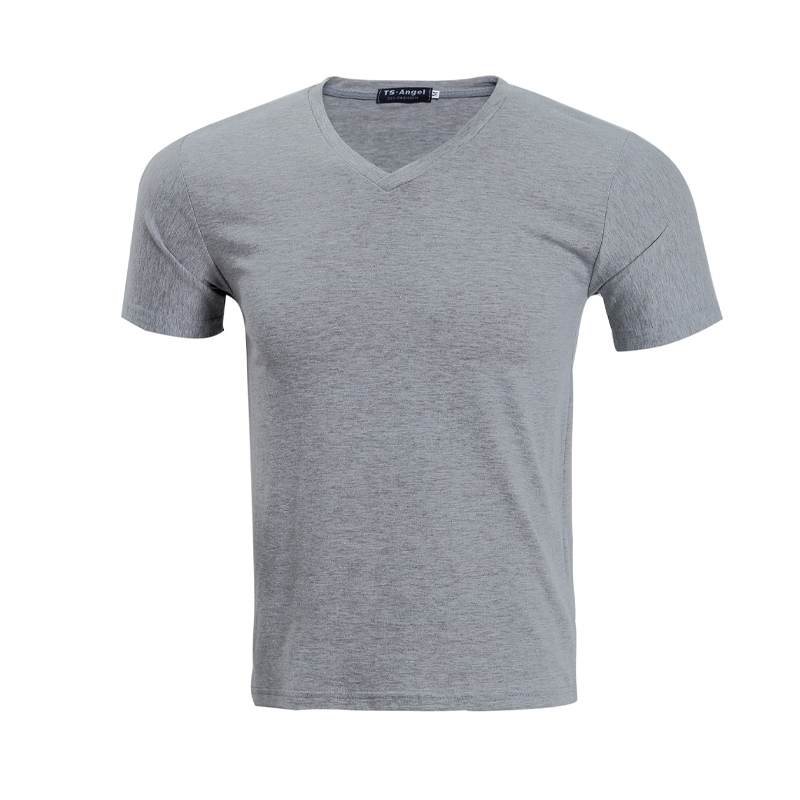 Unisex Classic V-Neck Cotton Short Sleeve T-Shirt