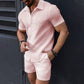📢📢50% OFF !!!⏰Men's Shirt & Shorts Set