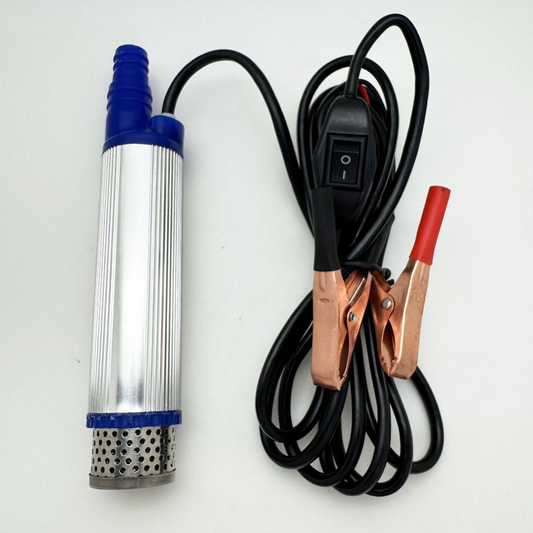 Portable Submersible Electric Pump with Alligator Clips