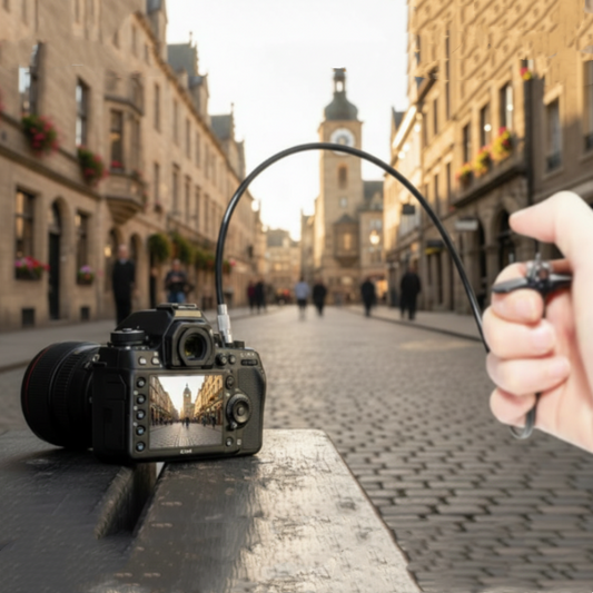 Mechanical Shutter Release Cable with Bulb-Lock