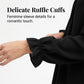 Women's V-Neck Long Sleeve Dress
