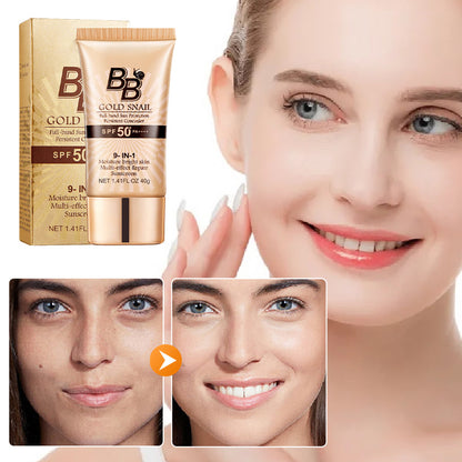 📢📢Buy 1 Get 1 Free⏰SPF50+ Snail BB Cream - All in One