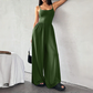 Spaghetti Strap Wide-Leg Jumpsuit with Pockets