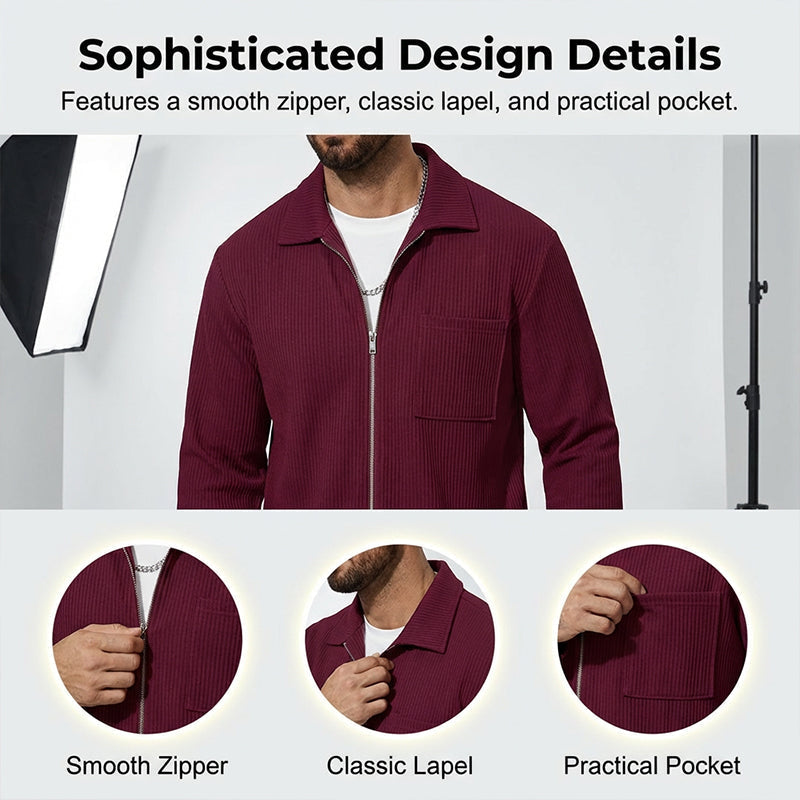 🔥Hot Sale Offers-Casual Long Sleeve Jacket & Pants Set