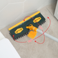 2-in-1 Extendable Floor Scrub Brush with Squeegee