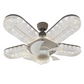 🔥Limited-time 50% off💡 Crystal-Effect LED 5-Blade LED Fan Light