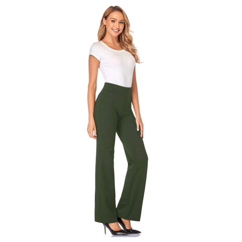 🌞 Women's High-Waist Stretch Bootcut Dress Pants ✨𝘉𝘶𝘺 2 𝘢𝘯𝘥 𝘨𝘦𝘵 𝘢𝘯 𝘦𝘹𝘵𝘳𝘢 8% 𝘥𝘪𝘴𝘤𝘰𝘶𝘯𝘵