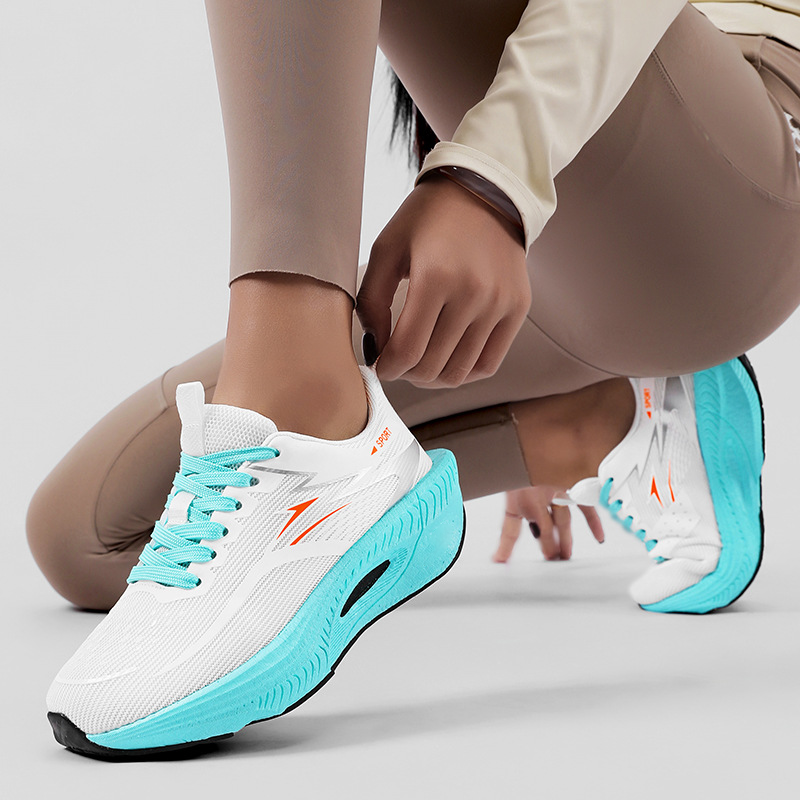 Breathable Mesh Cushioned Running Shoes