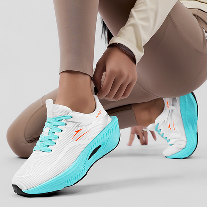 Breathable Mesh Cushioned Running Shoes