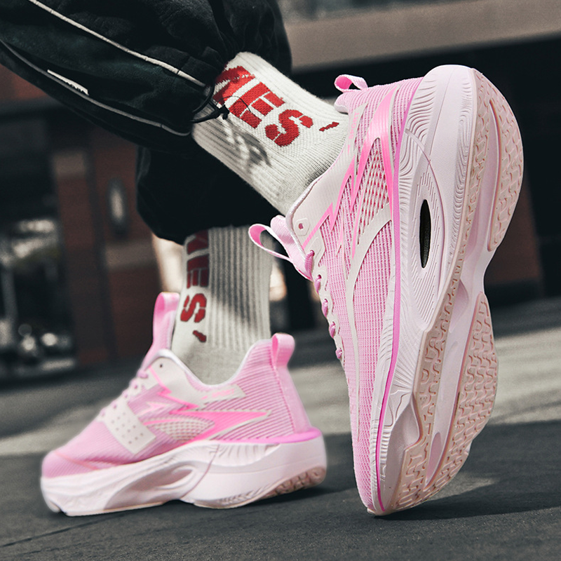 Breathable Mesh Cushioned Running Shoes