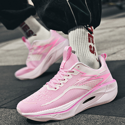 Breathable Mesh Cushioned Running Shoes