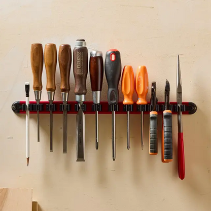 Heavy-Duty Aluminum Screwdriver Organizer Rack