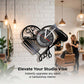 Creative Hairdressing Tools Silhouette Wall Clock