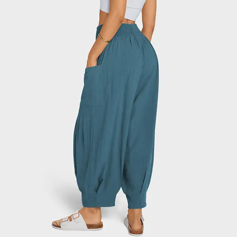 Women's Casual Loose High-Waisted Harem Pants
