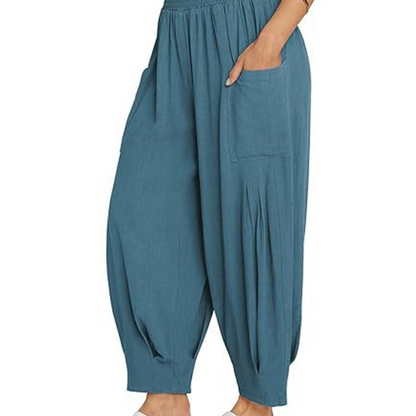 Women's Casual Loose High-Waisted Harem Pants