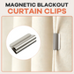 Magnetic Curtain Buckles for Light Blocking