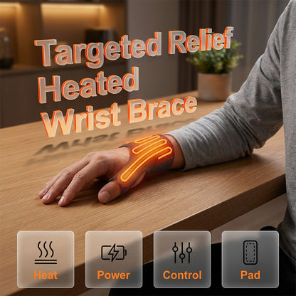 🔥🧑‍⚕️Heated Massage Wrist Brace for Pain Relief