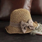🔥 Hot sale 50% OFF🔥Elegant Woven Straw Sun Hat with Bow