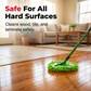 Chenille Spin Mop Head Replacement Unique Design Heads Turn Mop into Long-Handle Duster Dry Cleaning Trap Bucket & Handle