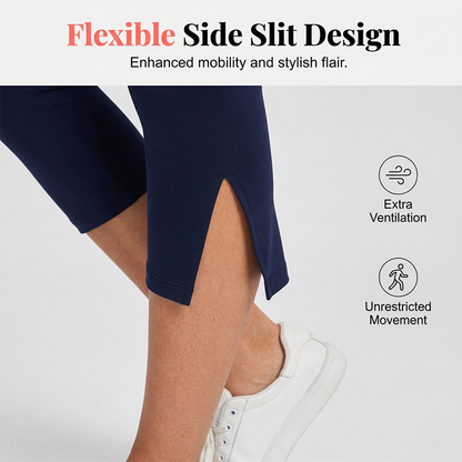 Stretchy Tummy Control Yoga Capris for Women