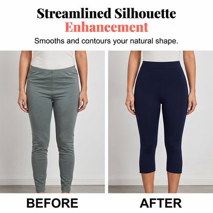 Stretchy Tummy Control Yoga Capris for Women