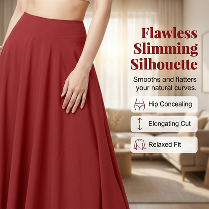 Figure-Flattering A-Line Maxi Skirt