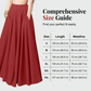 Figure-Flattering A-Line Maxi Skirt