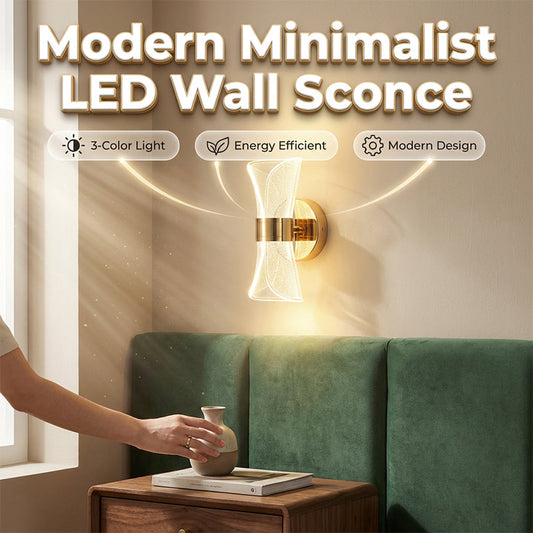 Modern Minimalist Led Wall Sconce
