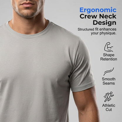 Men's Athletic T-Shirt & Shorts 2-Piece Set 💪 The Ultimate Men's Fitness Set🏋️‍♂️