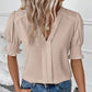 ✨💥Women's Elegant V-Neck Puff Sleeve Blouse