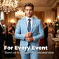 ✨👔50% OFF+FREE SHIPPING🔥Men's 2-piece modern fit business suit set