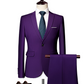 ✨👔50% OFF+FREE SHIPPING🔥Men's 2-piece modern fit business suit set