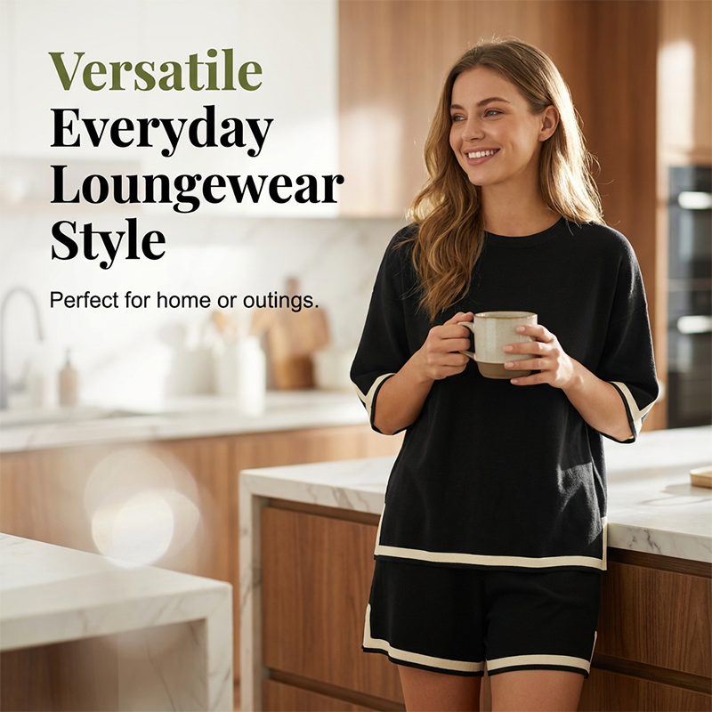 💗Women's Knitted 2-Piece Loungewear Set — Experience Elevated Comfort! ✨