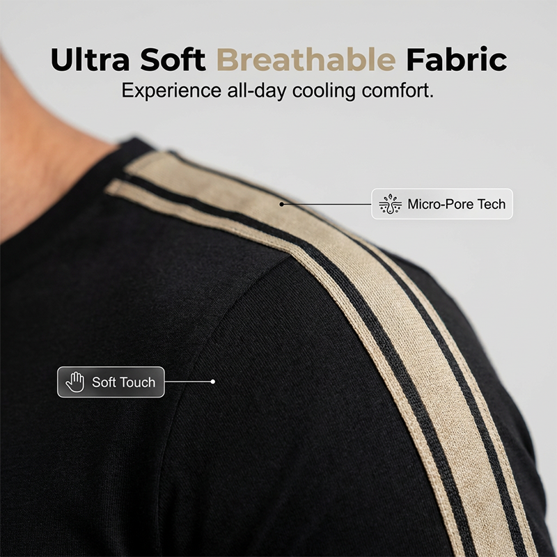 Men's Casual T-Shirt & Pants Set