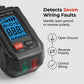 Multifunctional Digital GFCI Outlet Tester